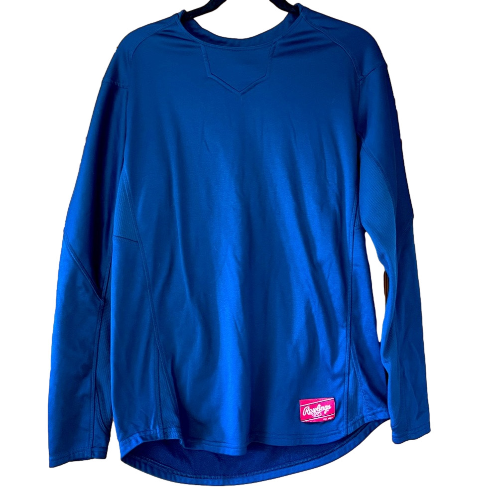 Rawlings Baseball Warm Up Pullover Size Medium